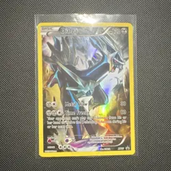 Pokemon Dialga Full Art Promo Holo XY77 XY Basic 120HP Metal Claw Time Freeze - Image 1