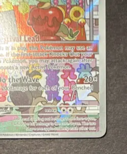 Pokemon TCG Dipplin Illustration Rare Holo 170/167 Twilight Masquerade - Image 3