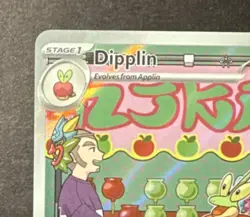 Pokemon TCG Dipplin Illustration Rare Holo 170/167 Twilight Masquerade - Image 5