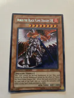 Horus The Black Flame Dragon LV8 EEN-ENSE1 Elemental Energy Limited Edition - Image 1