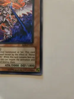 Horus The Black Flame Dragon LV8 EEN-ENSE1 Elemental Energy Limited Edition - Image 4