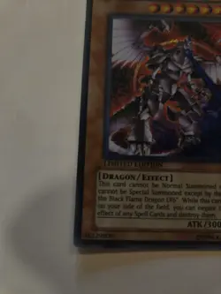 Horus The Black Flame Dragon LV8 EEN-ENSE1 Elemental Energy Limited Edition - Image 5