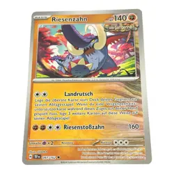 Pokemon Forces of Time TCG Card Giant Fang 097/162 - Image 1