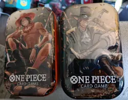 One Piece TCG Card Game 2 Mini Tins Vol.2 English 2 Packs Of OP 13 + Promo Card - Image 1