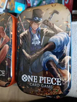 One Piece TCG Card Game 2 Mini Tins Vol.2 English 2 Packs Of OP 13 + Promo Card - Image 2