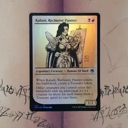 Kalain, Reclusive Painter (Showcase) 342 AFR Foil NM Magic The Gathering Card - Image 1