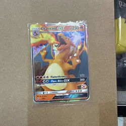 Stage 2 Charizard GX HP250 Flamethrower Pokemon card - Excellent Condition - Image 1