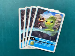 Chapmon BT13-002 Playset Versus Royal Knights Digimon Card Game x4 - Image 1