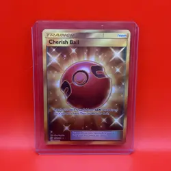 Pokemon TCG Cherish Ball Unified Minds 250/236 Holo Secret Rare Card - Image 1