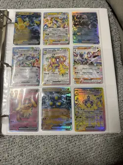 Pokemon Card Collection Binder Multiple Cards - Image 2