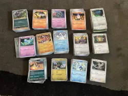 700+ Pokemon TCG Bulk Lot Cards. Commons, Reverse And Holos. S&V Era - Image 1