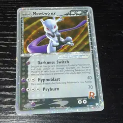 Rocket's Mewtwo ex 99/109 EX Team Rocket Returns Holo Pokemon - Image 1