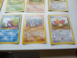 Pokemon TCG Jungle Unlimited 11Count Card Lot - Image 3