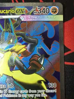 Pokemon TCG Mega Lucario ex 160/132 – Mega Evolutions – Near Mint - Image 2