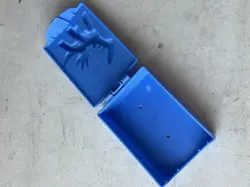 Vintage Pokemon Burger King Dialga Card Holder Case (2008) - Blue Promo Box - Image 2