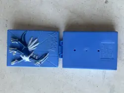 Vintage Pokemon Burger King Dialga Card Holder Case (2008) - Blue Promo Box - Image 3