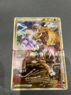 Pokemon TCG Entei & Raikou LEGEND 90/95 91/95 Ultra Rare HGSS Unleashed set - Image 2