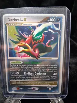 Pokemon TCG Darkrai LV.X Holo Rare Card DP19 Promo - Image 1