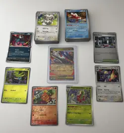 300 Pokemon Cards Bulk Lot - 2x EX + 18 Rares & Holos - 1x Full art - Image 1