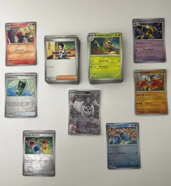 300 Pokemon Cards Bulk Lot - 2x EX + 18 Rares & Holos - 1x Full art - Image 3