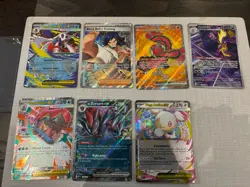 Pokemon EX / Full Art Bundle – Zoroark, Mega Cards, Trainer Cards – NM Job Lot - Image 1