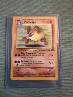 Pokemon Primeape 43/64 Jungle Regular Uncommon Card 1999 - Image 1
