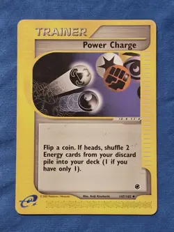 LP Power Charge 147/165 Expedition Uncommon 2002 Pokemon Card - Image 1