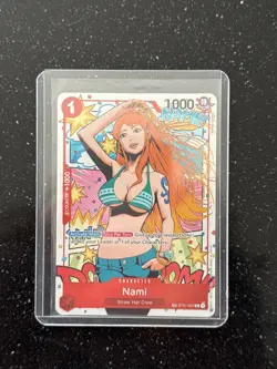 One Piece Card Nami Treasure Rare ST01-007 C English Alternate Art - Image 1