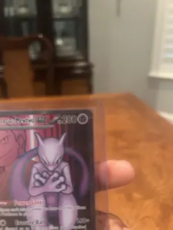 Pokemon Team Rocket's Mewtwo EX Sv10 Ultra Rare Holo 213/182 280 HP - Image 5