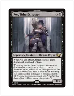 1x Rev, Tithe Extractor, Foundations Jumpstart, Magic MTG NM - Image 1