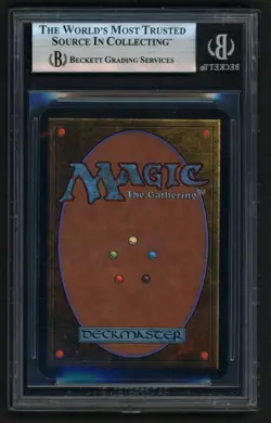 ***BGS 8.5 Quad++ Alpha Merfolk of the Pearl Trident* MTG Alpha Magic Kid Icarus - Image 2