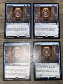 4x Demilich NM Adventures in the Forgotten Realms MTG Magic - Image 2