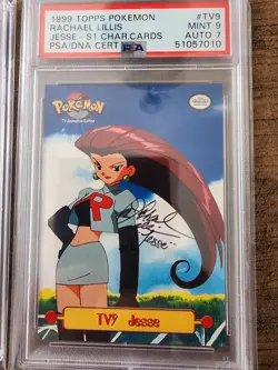 Pokemon Rachael Lillis Eric Stuart PSA Signed Card Lot - Image 2