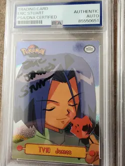 Pokemon Rachael Lillis Eric Stuart PSA Signed Card Lot - Image 3