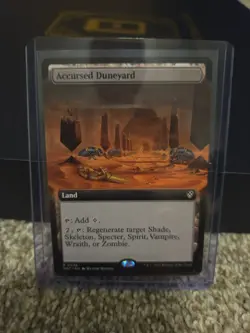 Accursed Duneyard (Extended Art) Commander: Aetherdrift Regular - Image 1