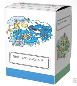 Pokemon Center Japan Official Card Game Deck Case Box OTENKI TEAM Groudon Raichu - Image 2
