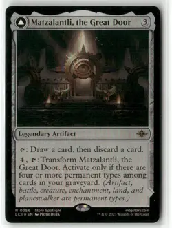 Matzalantli, the Great Door Foil R The Lost Caverns of Ixalan 256 LP - Image 1