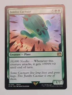 Jumbo Cactuar - 191 - FINAL FANTASY - NM - Image 1
