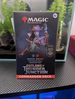 MTG Outlaws of Thunder Junction - Quick Draw Commander Deck Factory Sealed - Image 2