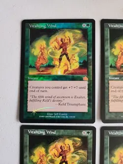 4 Vitalizing Wind Prophecy Foil + Regular LP-NM MTG - Image 2