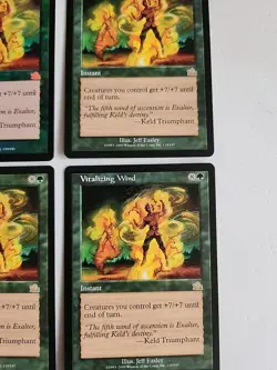 4 Vitalizing Wind Prophecy Foil + Regular LP-NM MTG - Image 3