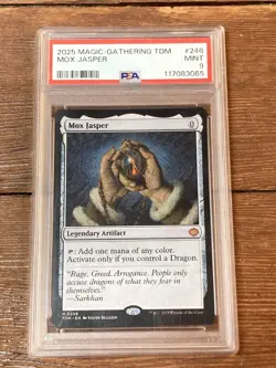 Mox Jasper - Tarkir: Dragonstorm (TDM) Magic the Gathering PSA 9 - Image 1