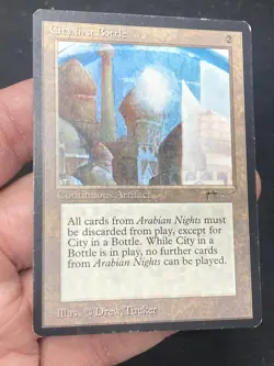 ***City in a Bottle** MTG Arabian Nights Magic Kid Icarus - Image 3