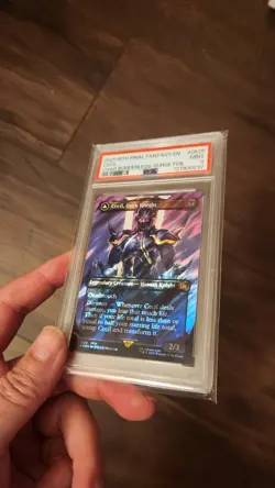 PSA 9 2025 MTG FINAL FANTASY SURGE CECIL, DARK KNIGHT/CECIL, REDEEMED PALADIN - Image 1