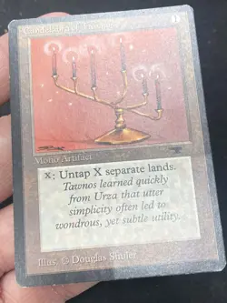 ***Candelabra of Tawnos (Edge Crease)** MTG Antiquities Magic Kid Icarus - Image 3