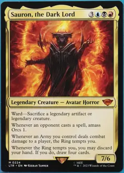 Sauron, the Dark Lord The Lord of the Rings: Tales of Middle-earth NM (514366) - Image 1