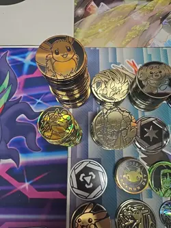 Massive Lot Of Pokemon Coins - Image 3