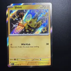 Shinx 135/91 Shiny Holo Paldean Fates Pokemon TCG - Image 1