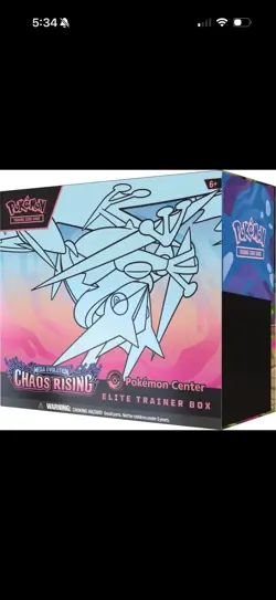 Pokemon Center Chaos Rising ETB CONFIRMED PRESALE ! - Image 1