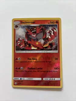 Incineroar 26/149 Rev Reverse Holo Sun & Moon Base SM Pokemon NM - Image 1